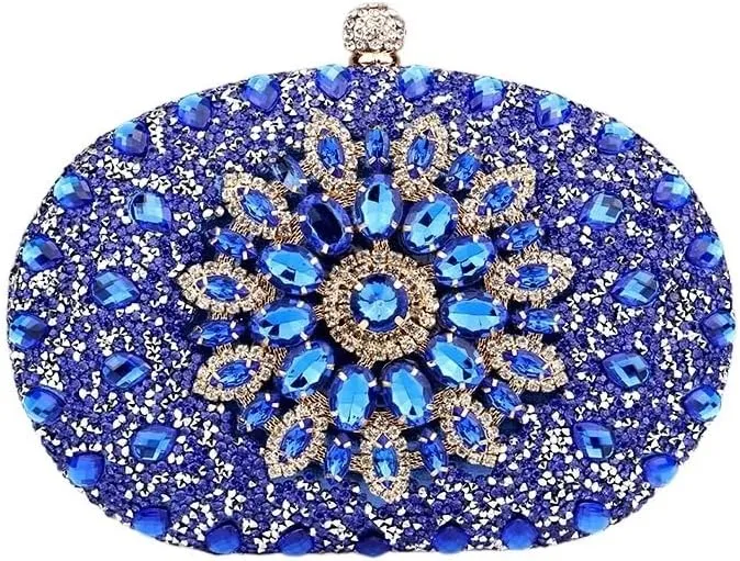 Diamond Women Luxury Clutch Evening Bag Wedding Crystal Ladies Cell Phone Pocket Purse Female Wallet for Party Quality Gift