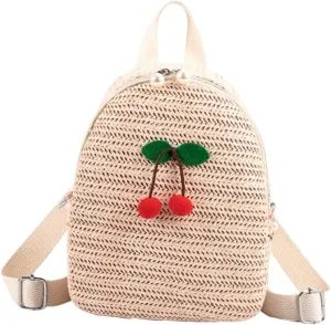 Didiseaon 1Pc Creative Straw Style Backpack for Women Casual Chic for Travel Shopping Camping Stylish Lightweight Design for Everyday Use