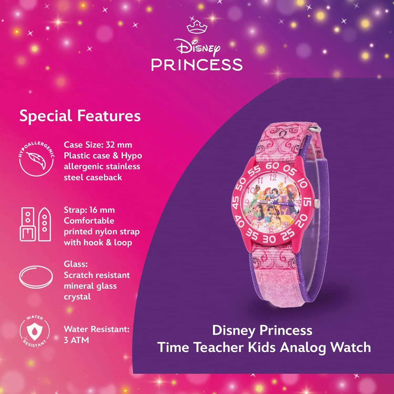 DISNEY Princess Watch for Girls