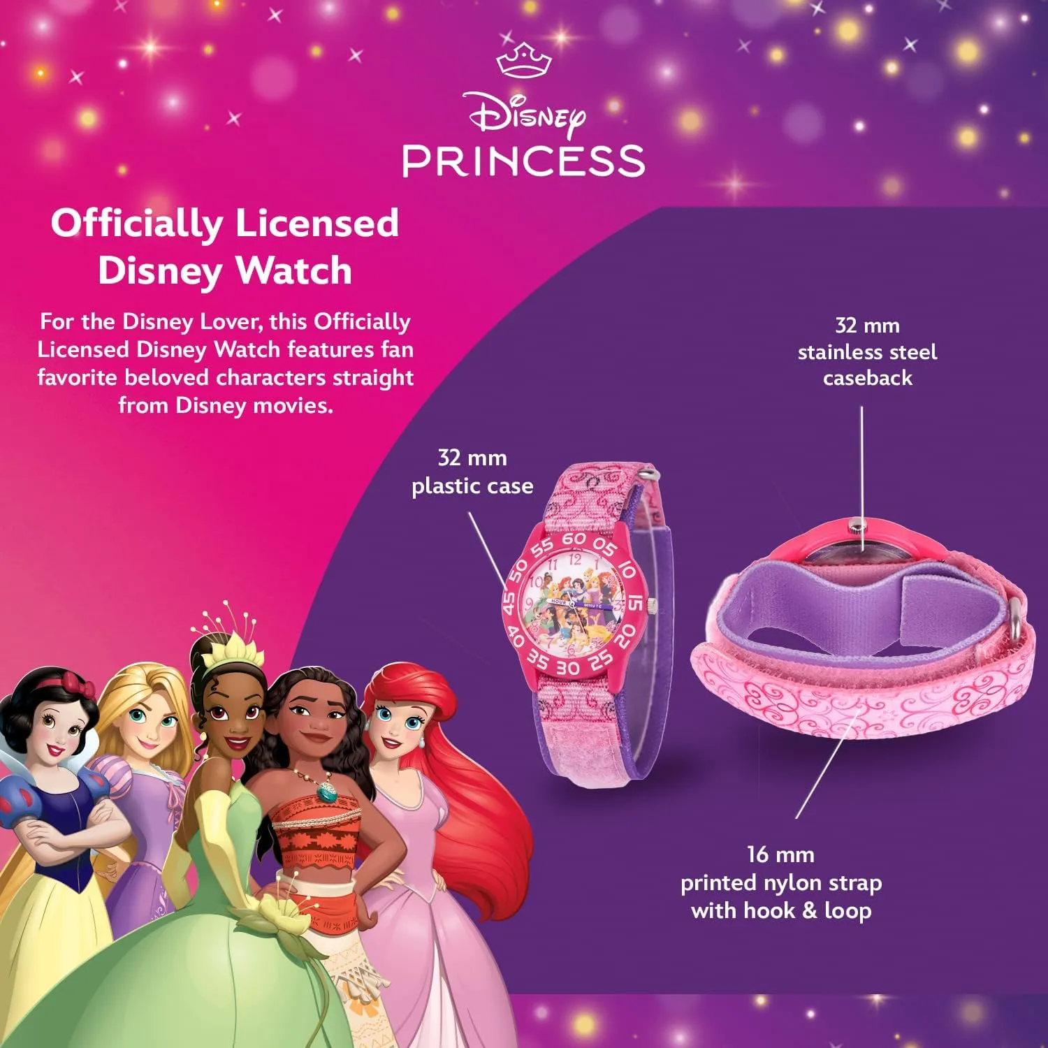 DISNEY Princess Watch for Girls