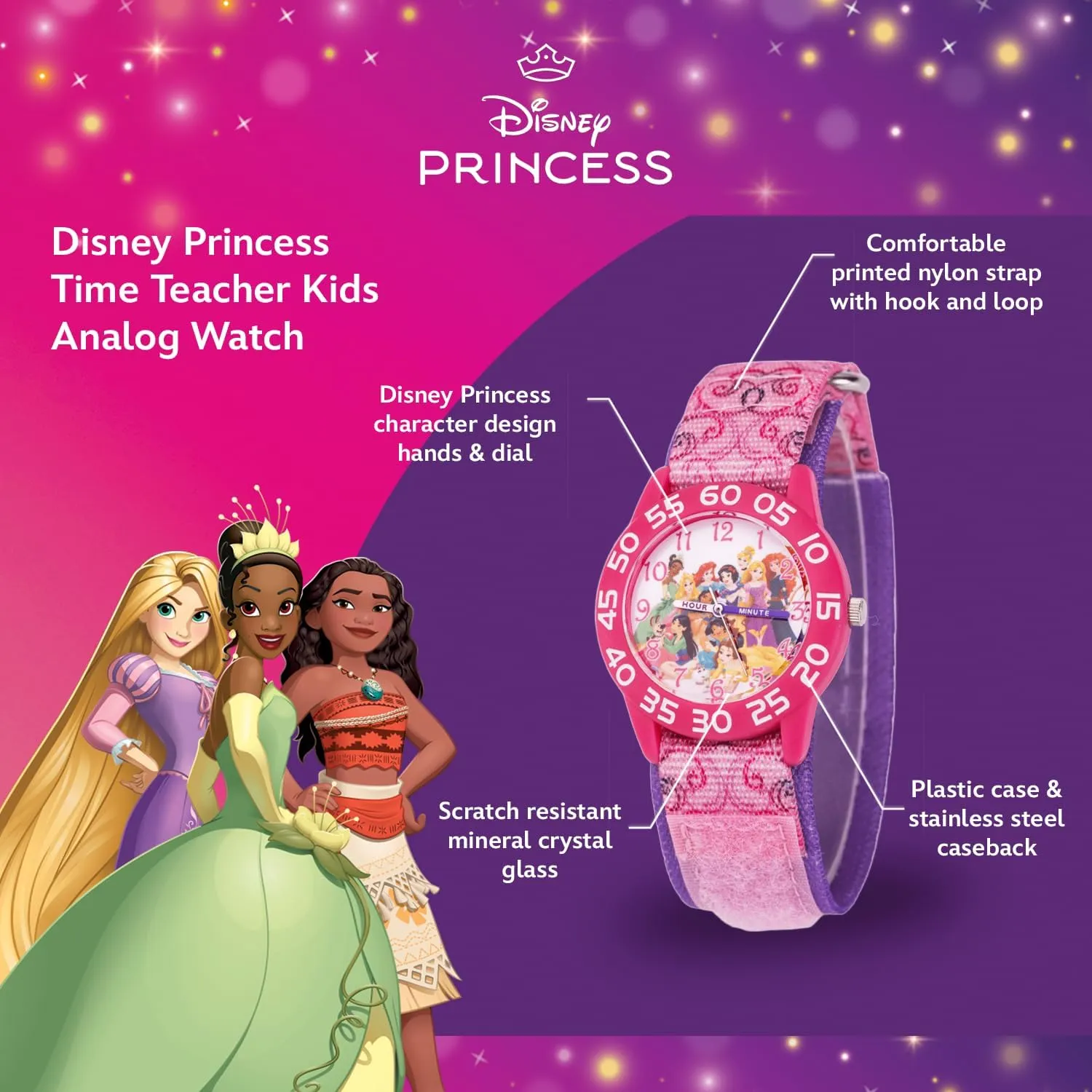 DISNEY Princess Watch for Girls