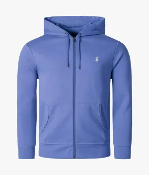 Double-Knit Tech Zip Through Hoodie