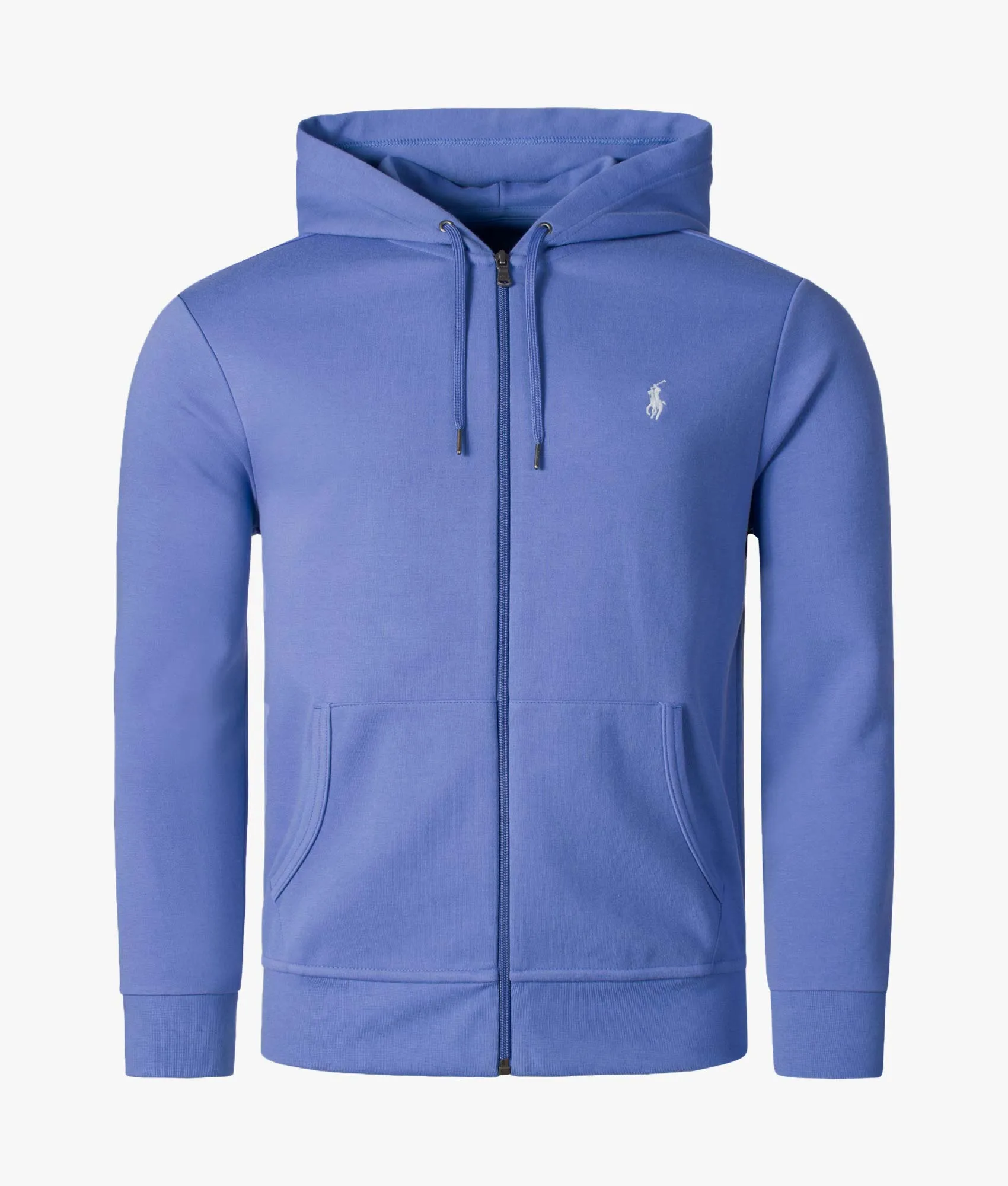 Double-Knit Tech Zip Through Hoodie