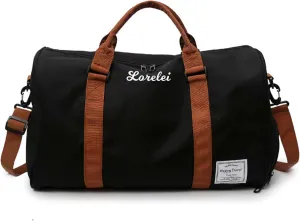 Duffel Bags for Men Personalized Travel Weekender Overnight Bag Gym Tote Bag Overnight Bags for Men Shoulder Weekender Overnight Bag for Men