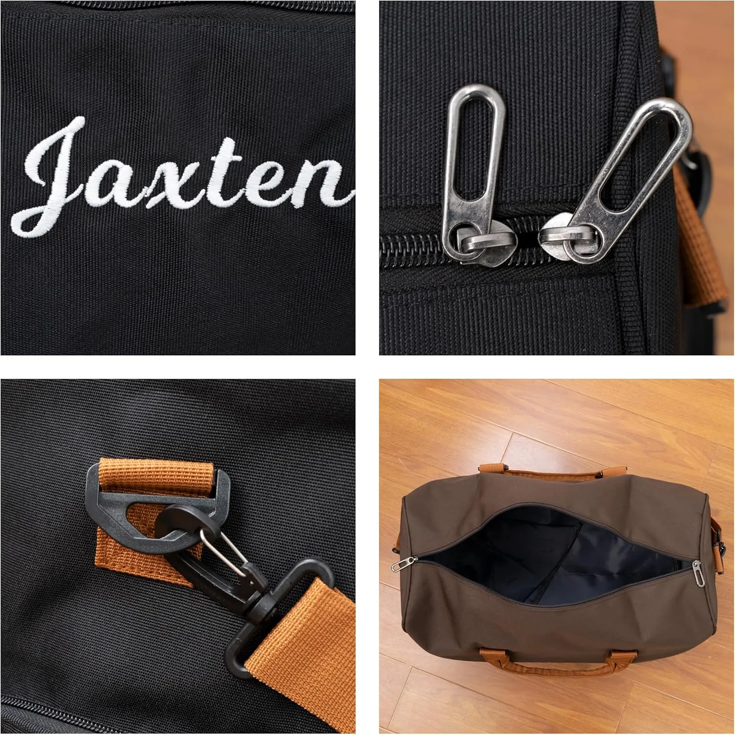 Duffel Bags for Men Personalized Travel Weekender Overnight Bag Gym Tote Bag Overnight Bags for Men Shoulder Weekender Overnight Bag for Men