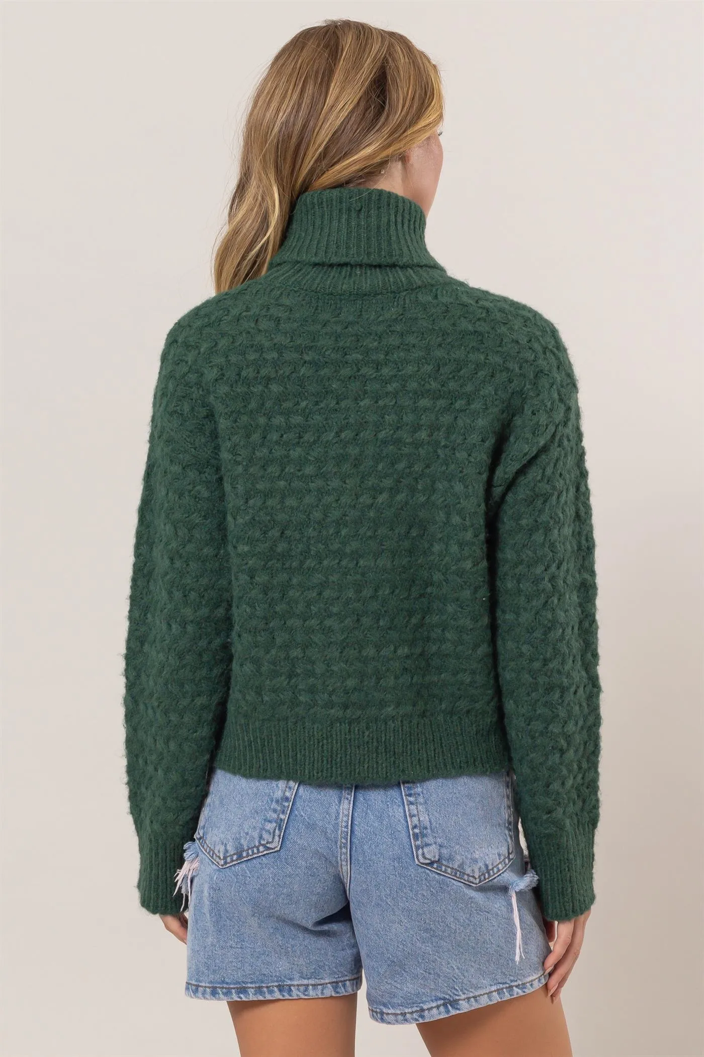 DZ24F608-Turtleneck Sweater