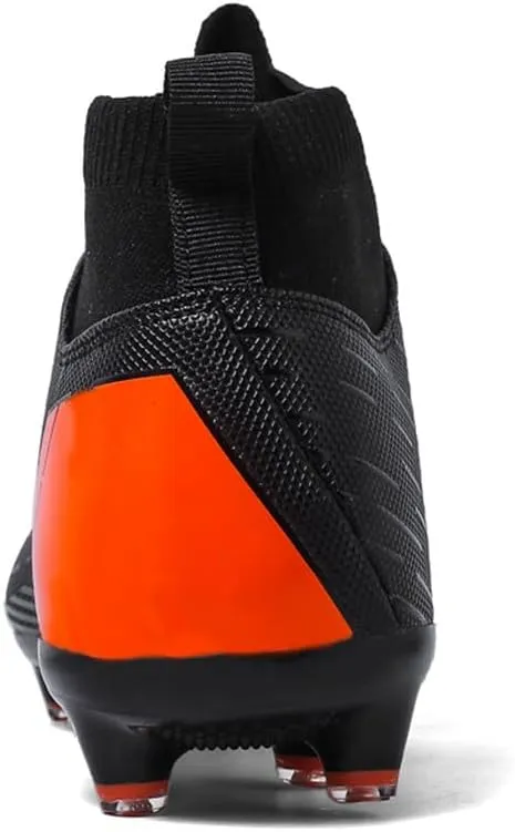 ESXGED Unisex Womens Soccer Cleats Shoes Mens Ankle Sock Football Boots Training Athletic Turf Sneakers