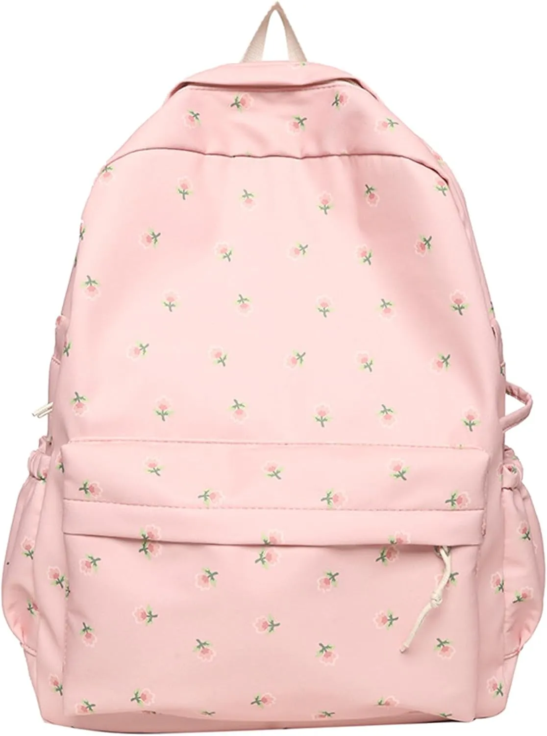 Fashion Cloth Canvas Backpack for Women Waterproof Nylon Anti-Theft Rucksack Fashion Faux Work Travel Handbags(One Size)