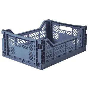 Foldable Crates Medium - Cobalt Blue
