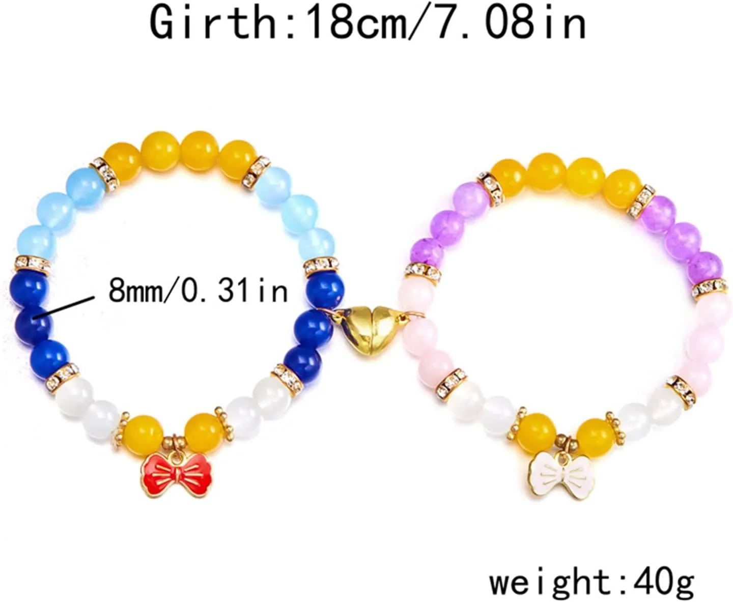 Friend Ship Bracelets Best Friend Bracelet Couples Bracelets Matching Bracelets for Best Friends Friendship Bracelets for 2 Spider Bracelets Beaded Bracelets Jewelry Gifts