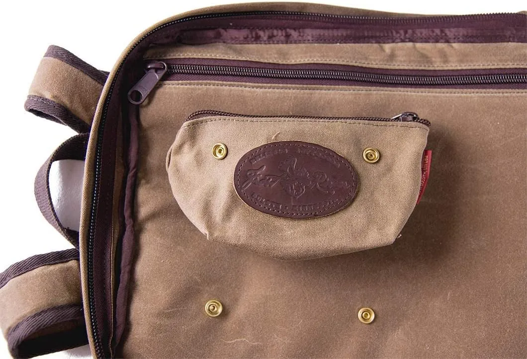 Frost River Accessory Bag - Durable Waxed Canvas Travel Organizer Toiletry Pouch, Small, With XP Snaps, Field Tan