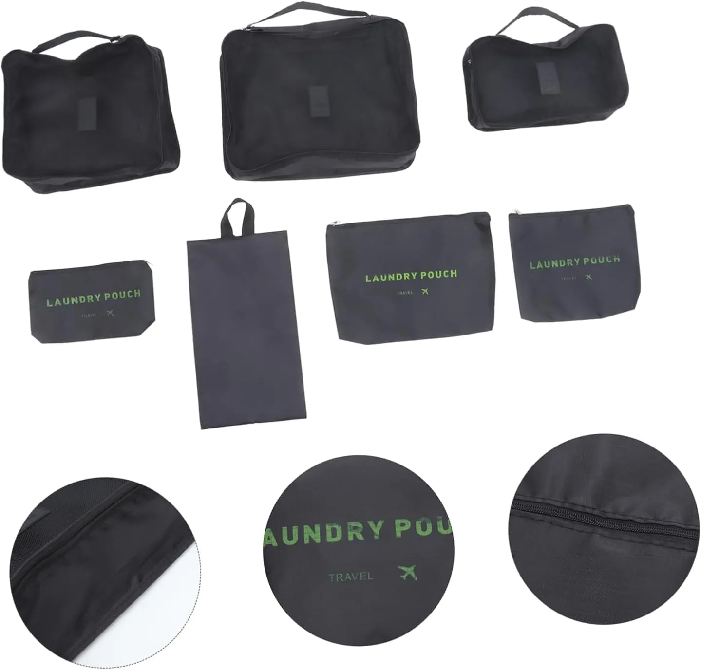 GALPADA Travel Packing Cubes Set 7pcs Luggage Organizer Bags Packing Bags for Suitcases Compact Storage for Clothes Cosmetics Shoes