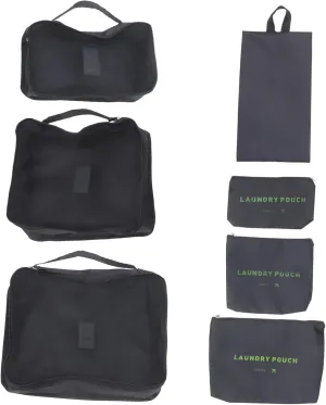 GALPADA Travel Packing Cubes Set 7pcs Luggage Organizer Bags Packing Bags for Suitcases Compact Storage for Clothes Cosmetics Shoes