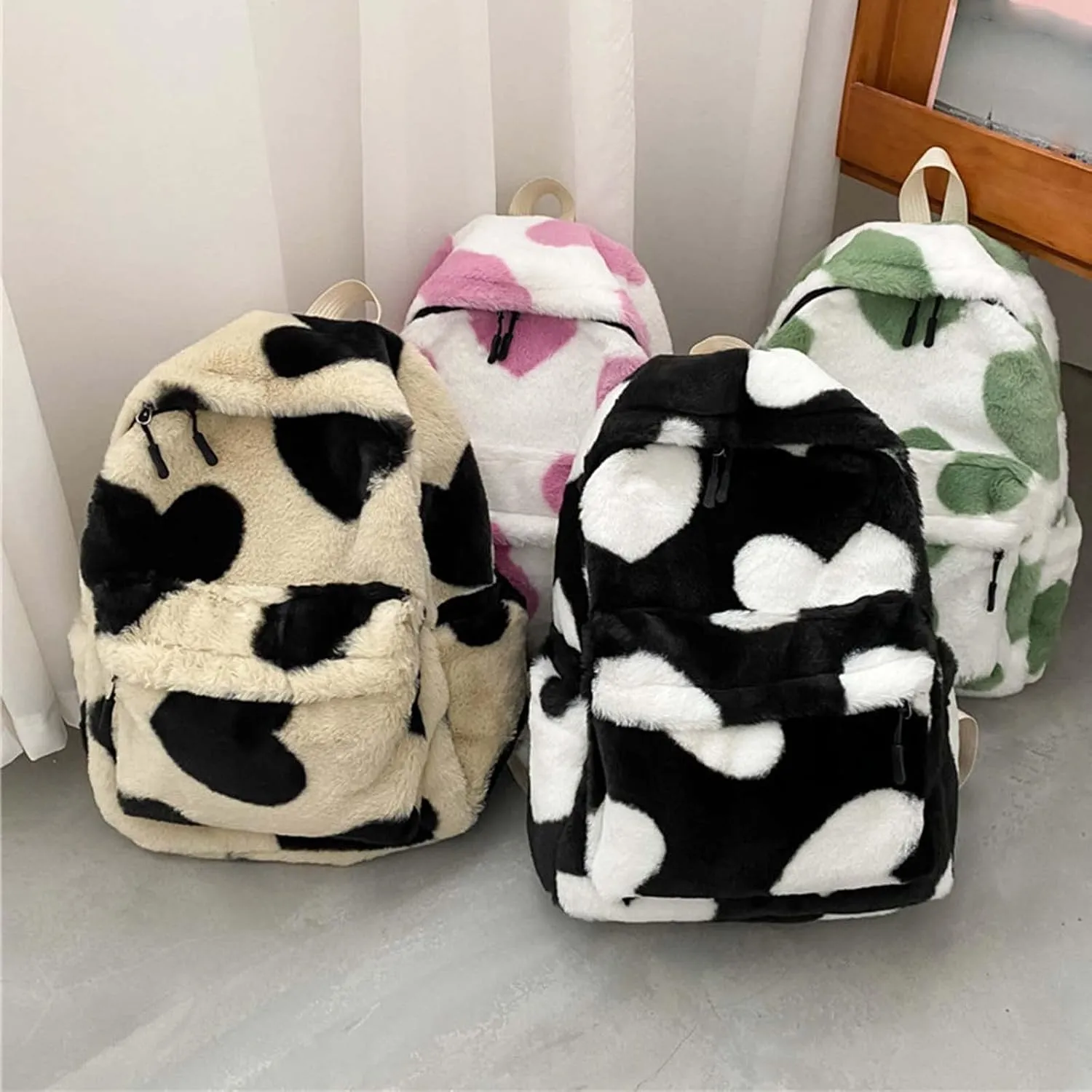 Girls Fashion Mini Backpack Purse Adjustable Shoulder Belt Zipper Backpacks Anti Theft Crossbody Bags for Women(Black)