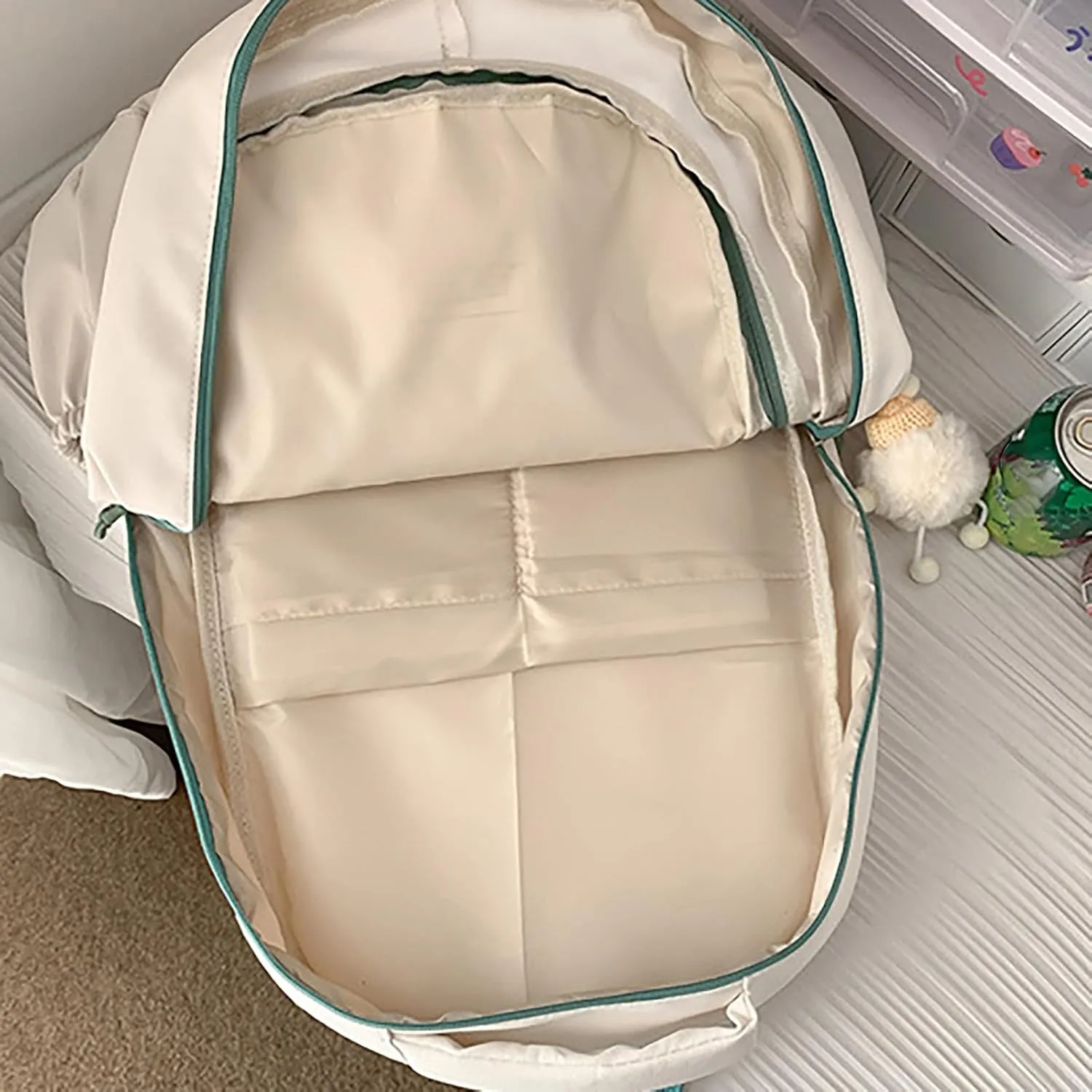 Girls Fashion Mini Backpack Purse Waterproof Stylish Daypack Purses Shoulder Bags Multipurpose Design Backpack(Blue)