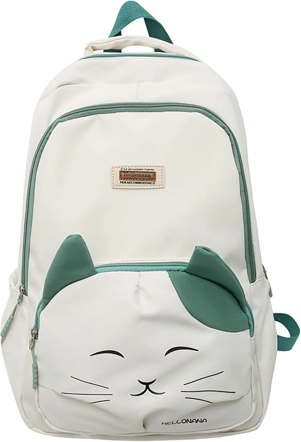 Girls Fashion Mini Backpack Purse Waterproof Stylish Daypack Purses Shoulder Bags Multipurpose Design Backpack(White)