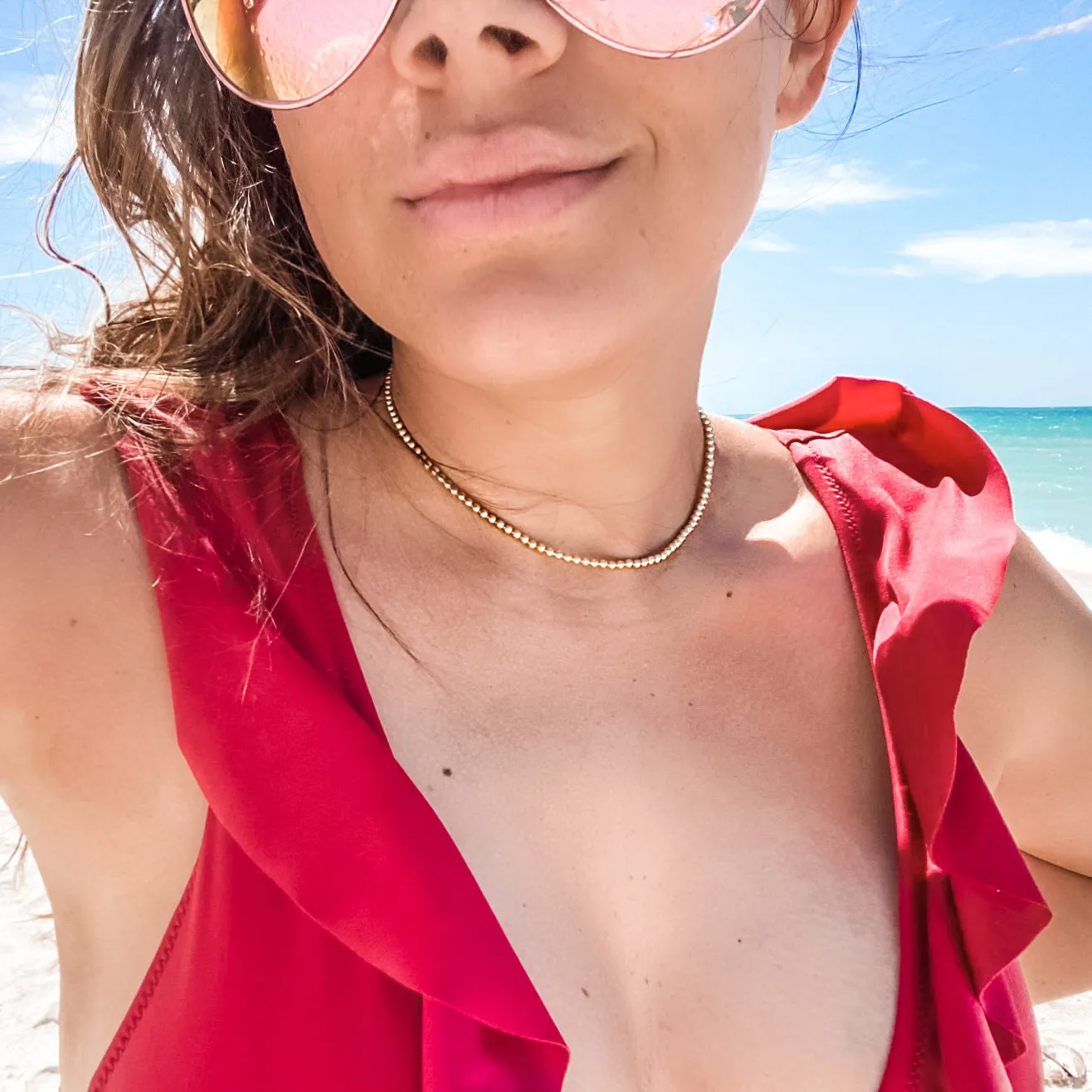 Gold Ball Chain