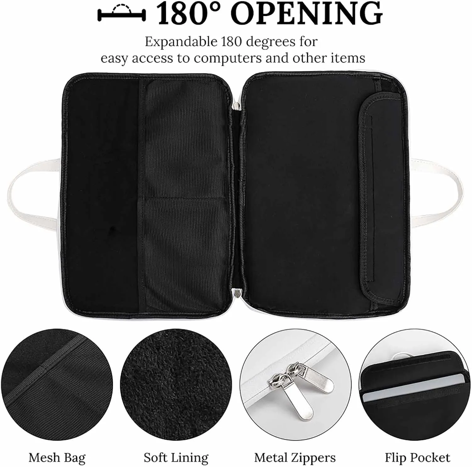 Halloween Ghost on Toilet Laptop Tote Bag Waterproof Computer Carrying Case Business Office Briefcase
