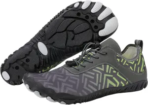 Hike Barefoot Shoes for Men Pro Footwear Barefoot Shoes Mens Comfortable Wide Toe Box Waterproof Trail Running Shoes Healthy & Non-Slip Barefoot Shoes