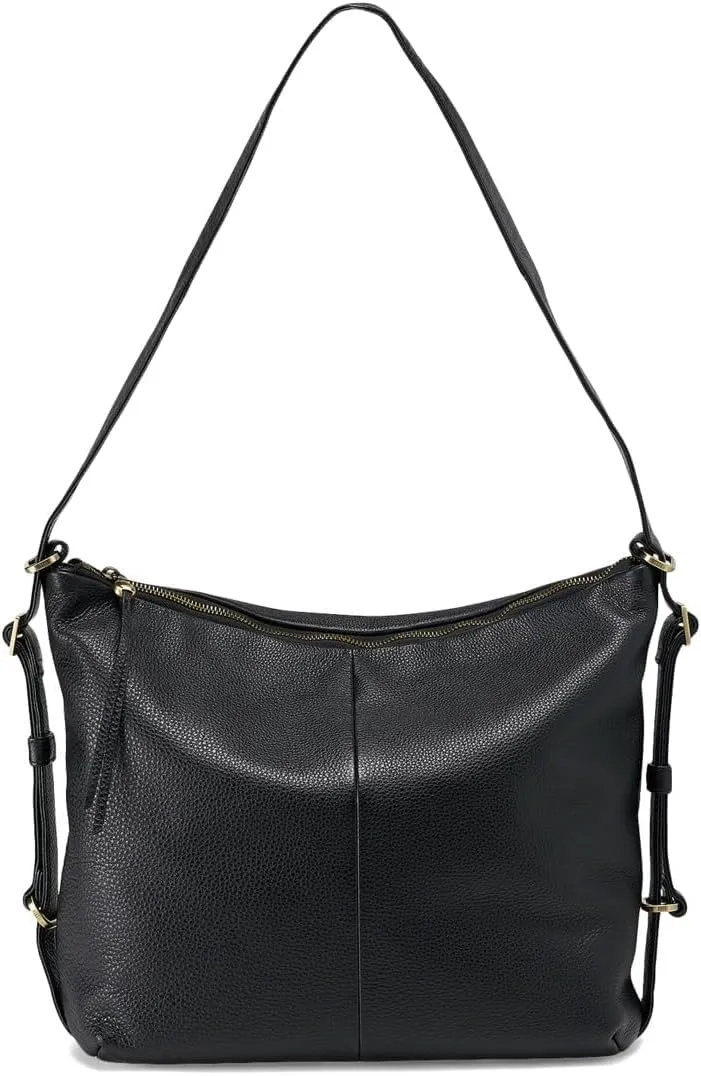 HOBO Womens Emily Convertible Backpack Black One Size One Size