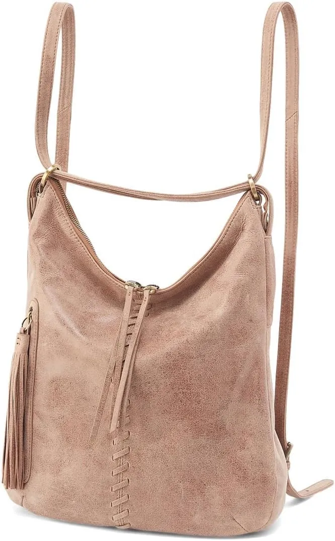 HOBO, Womens, Merrin Convertible Backpack, Hazel, One Size