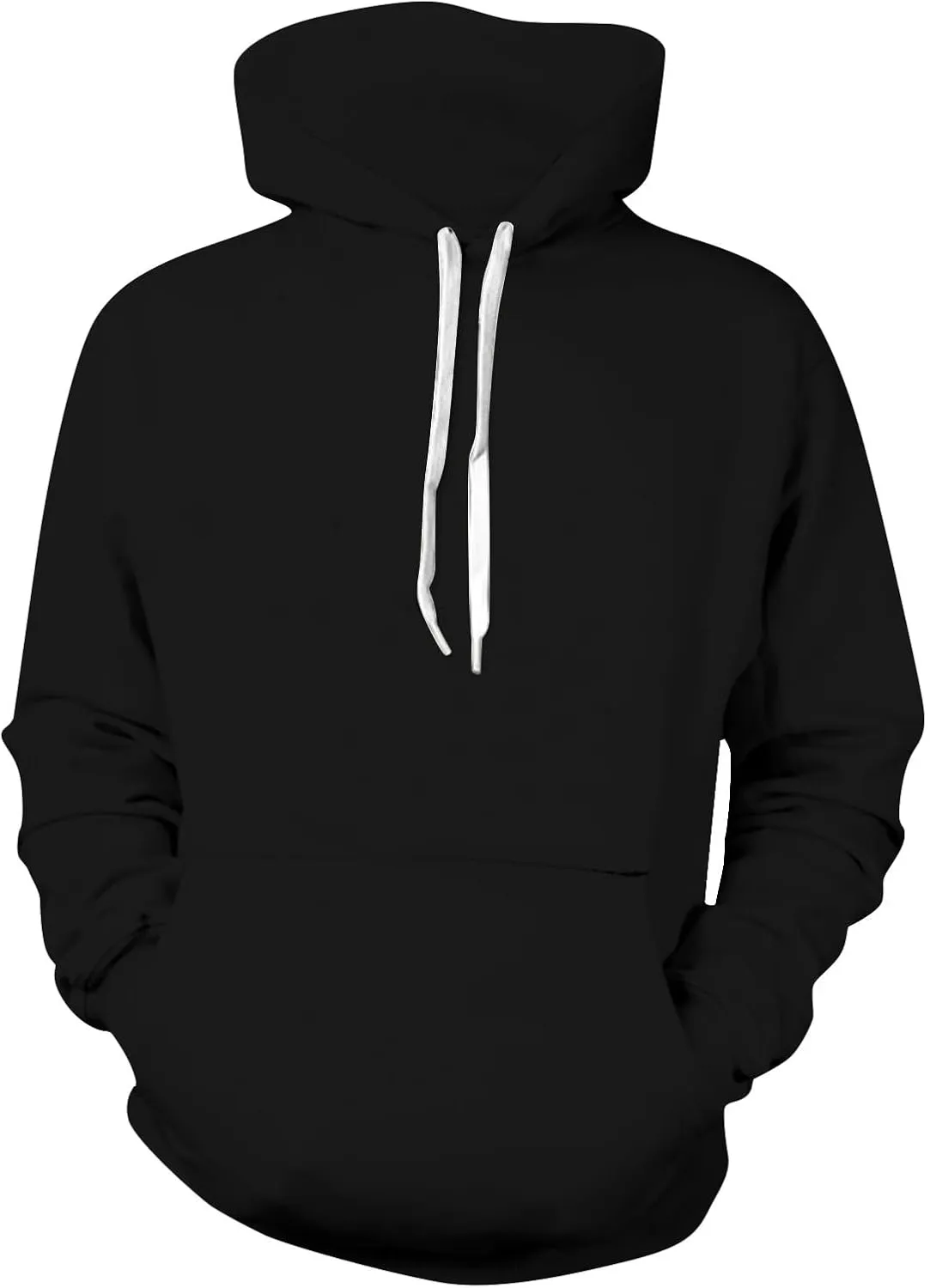 Hoodies for Men 2024 Men's Fleece Pullover Hoodie Loose Fit Ultra Soft Hooded Sweatshirt with Pockets