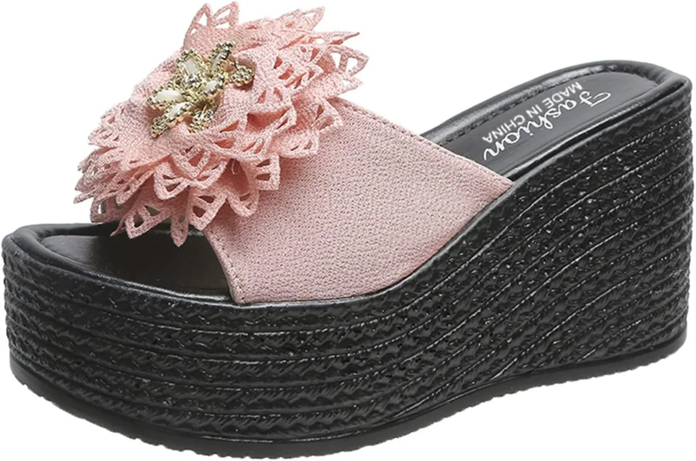 Knot Fashion Beach Wedges Sandals Shoes Toe Womens Open Slippers Women's Wedges Wedge Clear Sandals