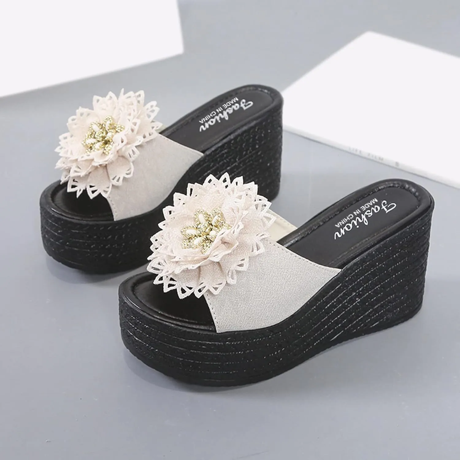 Knot Fashion Beach Wedges Sandals Shoes Toe Womens Open Slippers Women's Wedges Wedge Clear Sandals