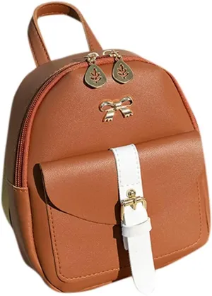 Ladies Multipurpose Design Handbag Retro Large Capacity Solid Soft Fashion Backpacks Purse Necessities for Women