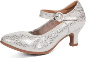 Latin Ballroom Dance Shoes Women Character Dancing Heels,Model JYNMD