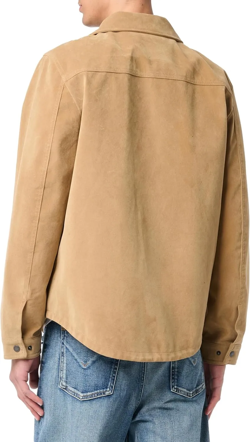 Levi's Men's Faux Leather Shirt Jacket