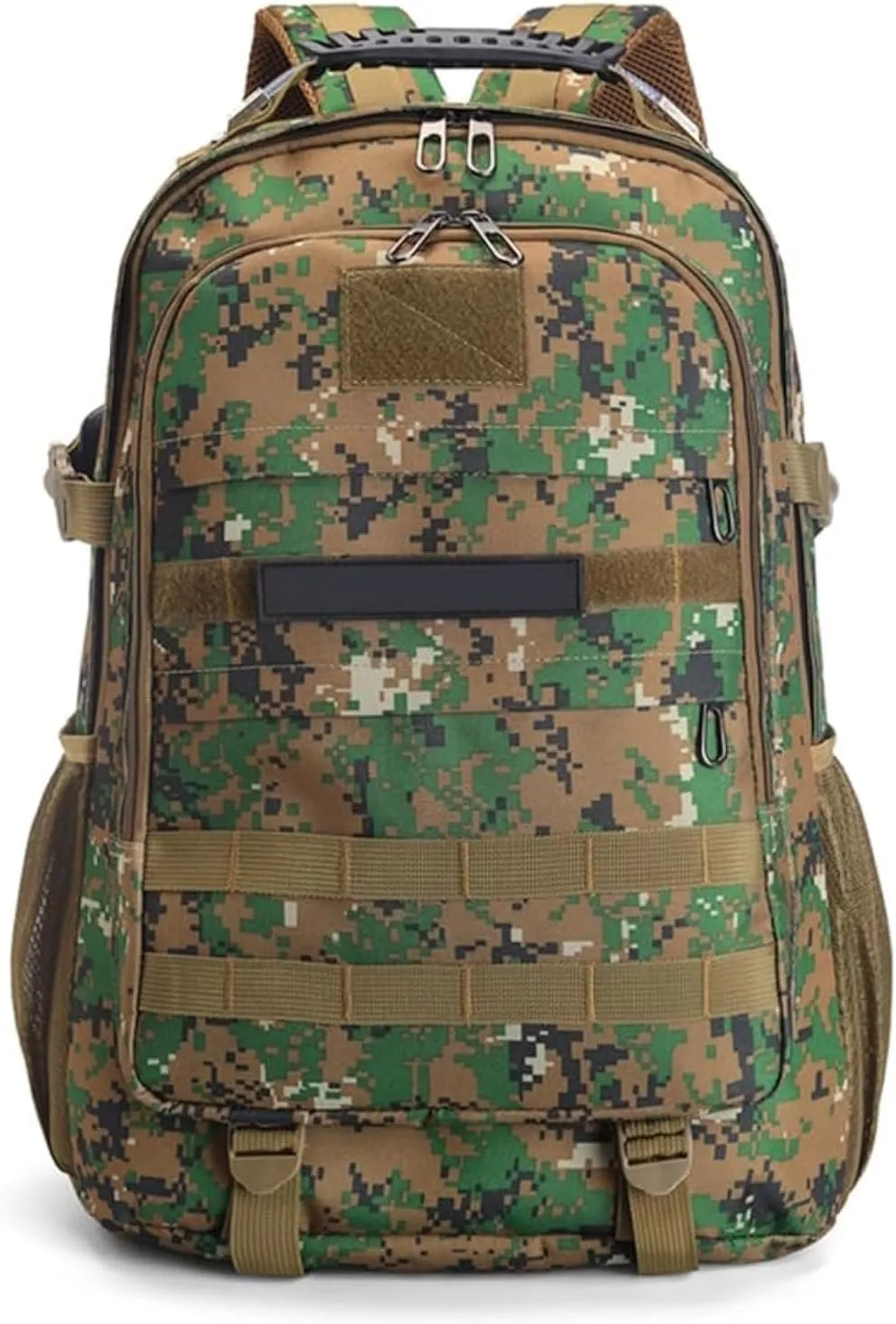 Light tactical backpack, College backpacksUSB charging port Hiking/climbing/camping/outdoor travel backpack (Camouflage green)