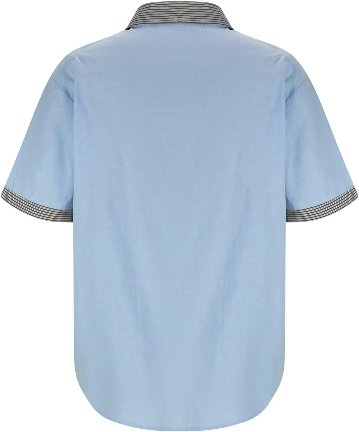 Linen Button Down Shirt Men Loose Comfy Short Sleeve Color Block Blouses with Pocket Casual Business Solid Shirts Top