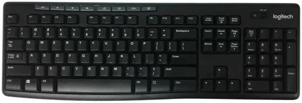 Logitech  M185 Wireless Computer Mouse with USB Receiver