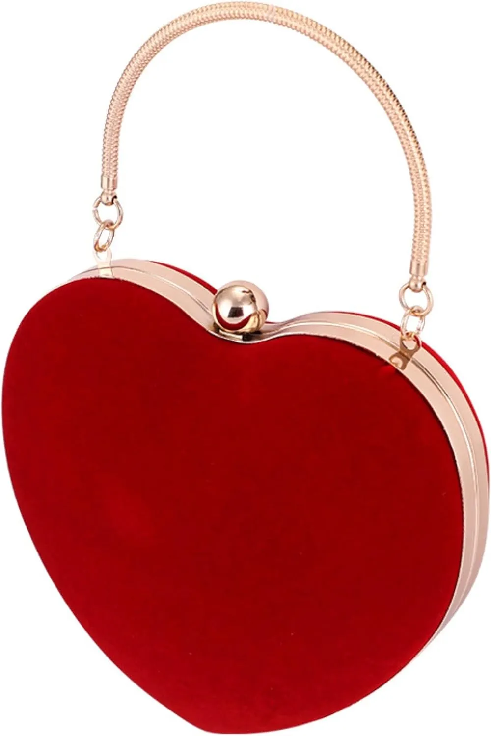 Luxury Party Clutch Purse Cute Heart Shaped Women Handbag Evening Shoulder Bags Embroide Clutch Messenger Bags
