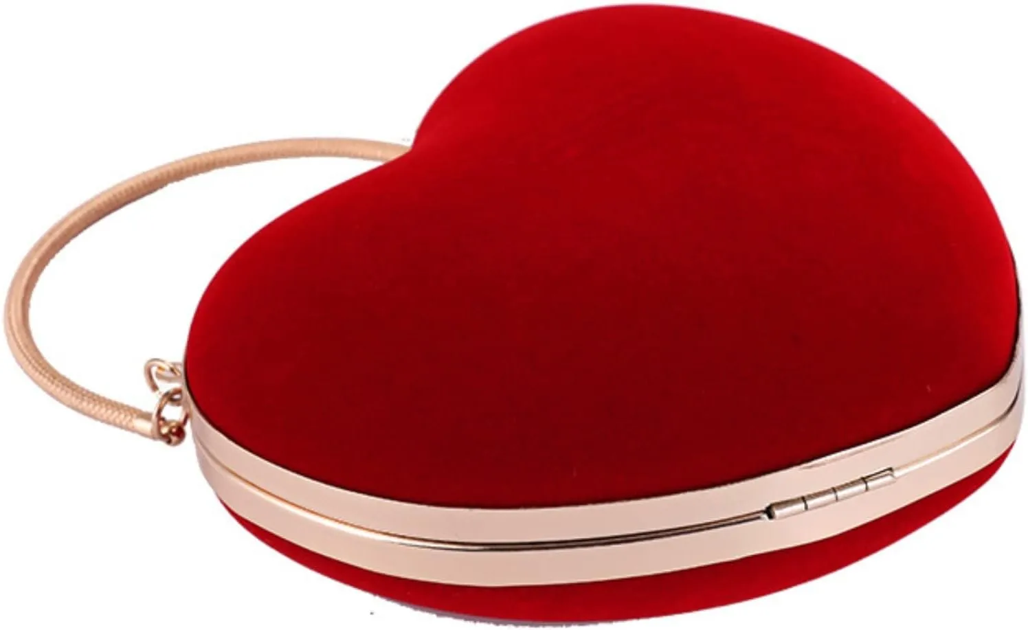 Luxury Party Clutch Purse Cute Heart Shaped Women Handbag Evening Shoulder Bags Embroide Clutch Messenger Bags