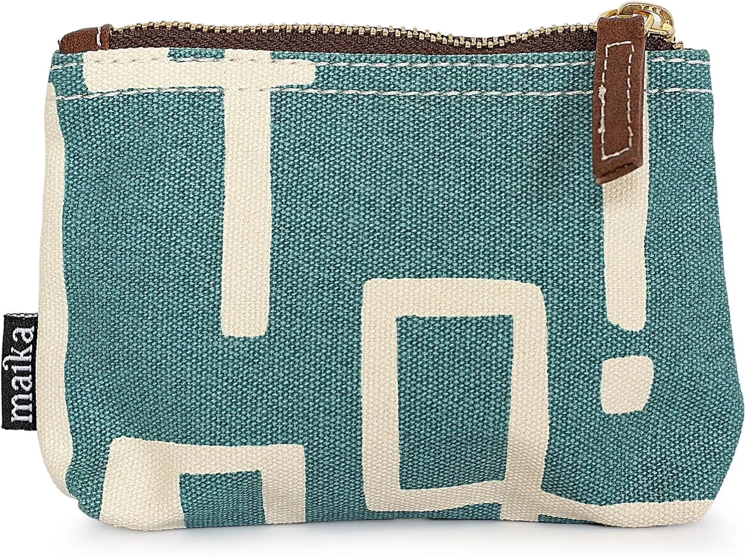 MAIKA Recycled Canvas Small Travel Pouch, Malibu