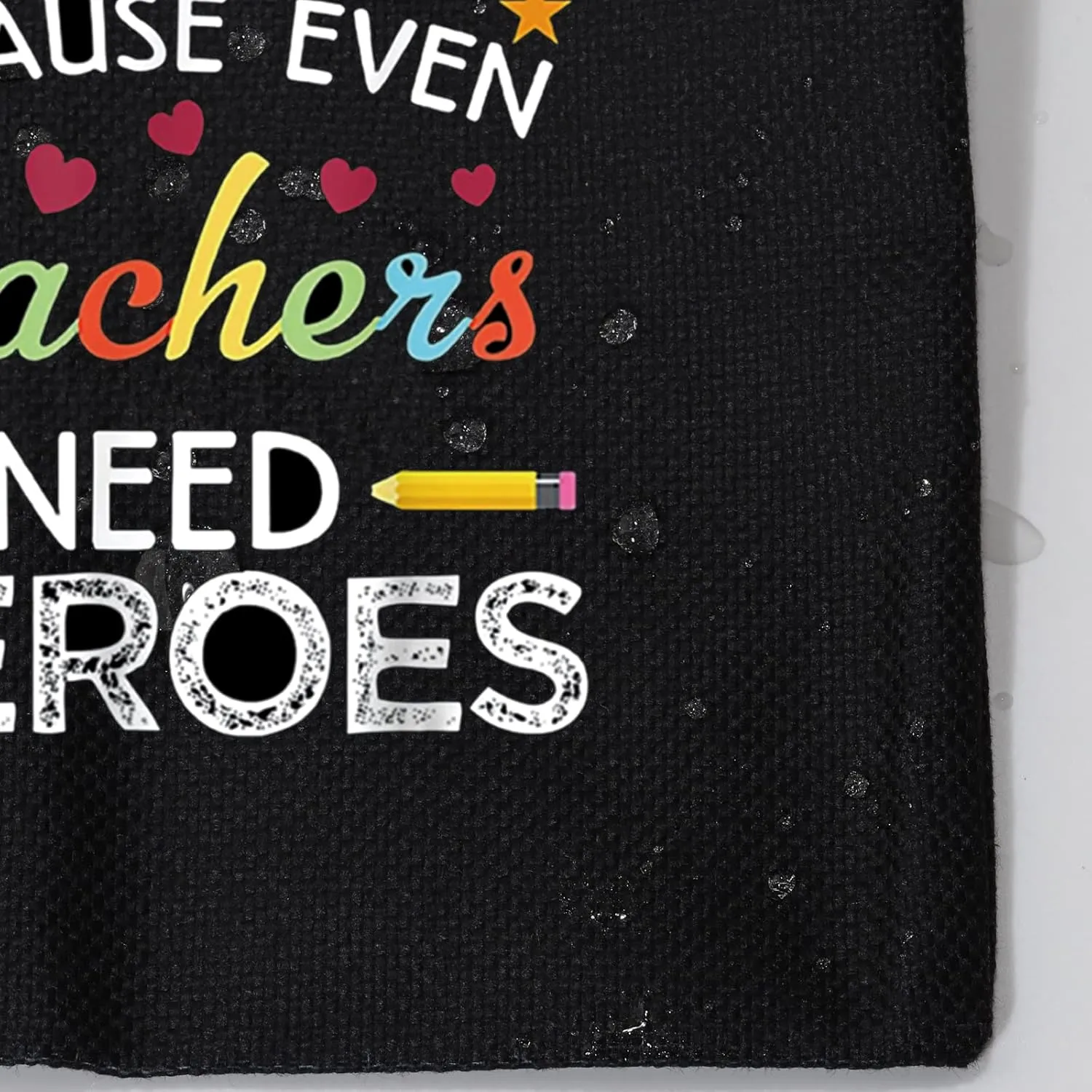 MBMSO Paraprofessional Tote Bag - Paraprofessional Appreciation Gifts for Paraeducator & Teaching Assistant (Black)
