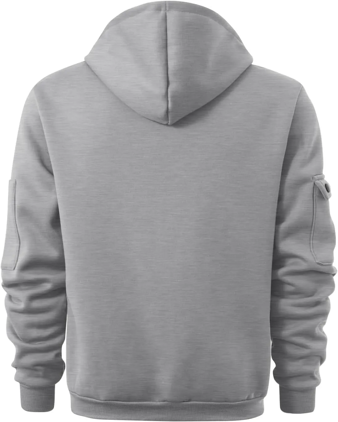Men's 1/4 Zip Pullover Hoodies Fleece Quarter-Zip Hooded Sweatshirts Casual Lightweight Spring Fall Pocket Hoody Tops