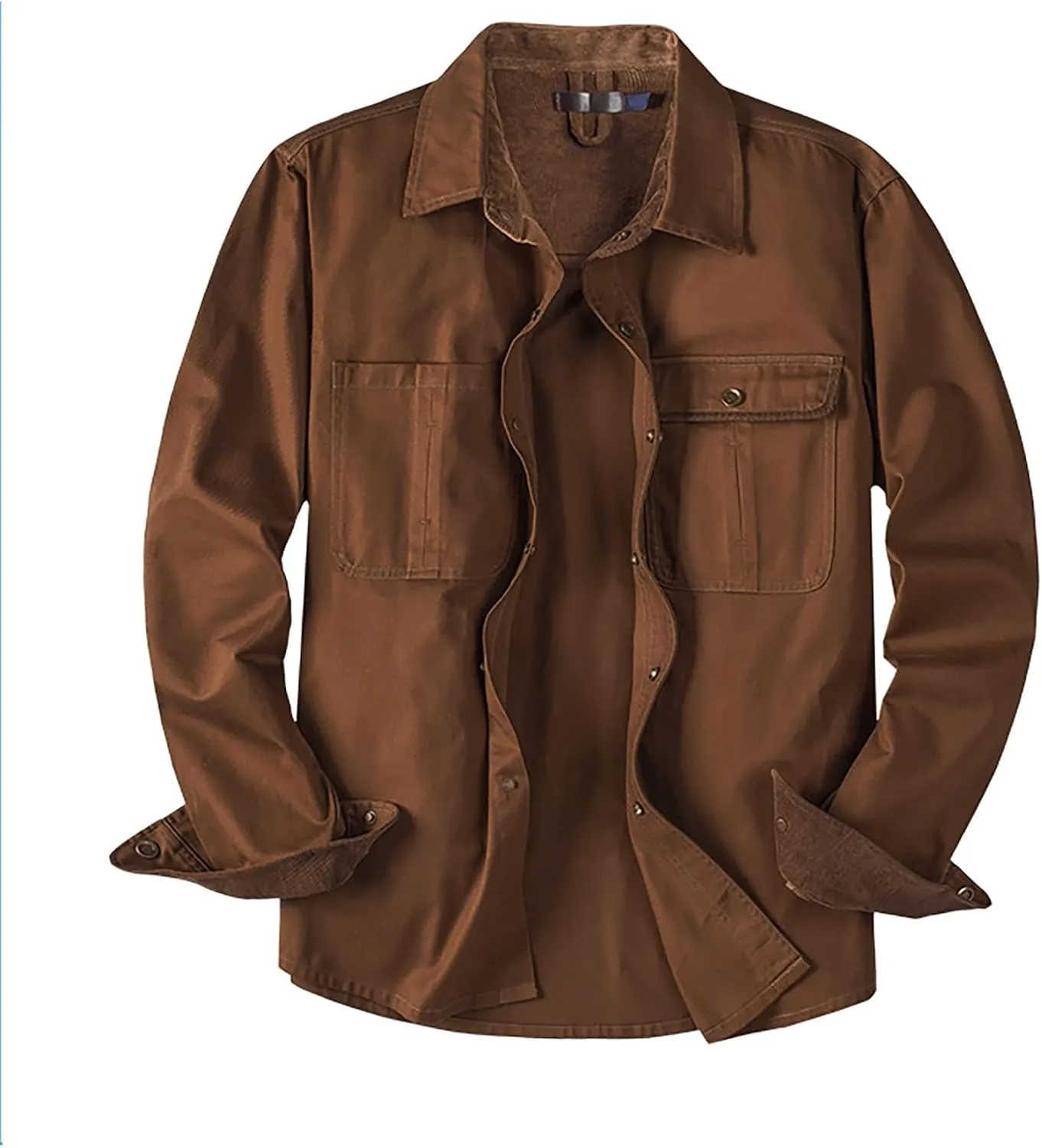 Mens 2023 Dress Shirts Long Sleeve Wrinkle-Resistant Casual Button Down Shirts Solid Formal Dress Shirts Business Top