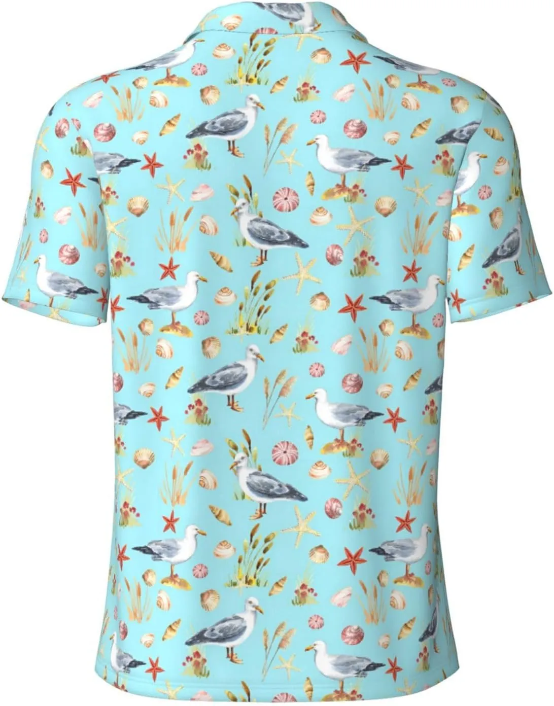 Men's Golf Polo Shirts Funny Golf Shirts for Men Performance Moisture Wicking Quick Dry Athletic Short Sleeve Shirts