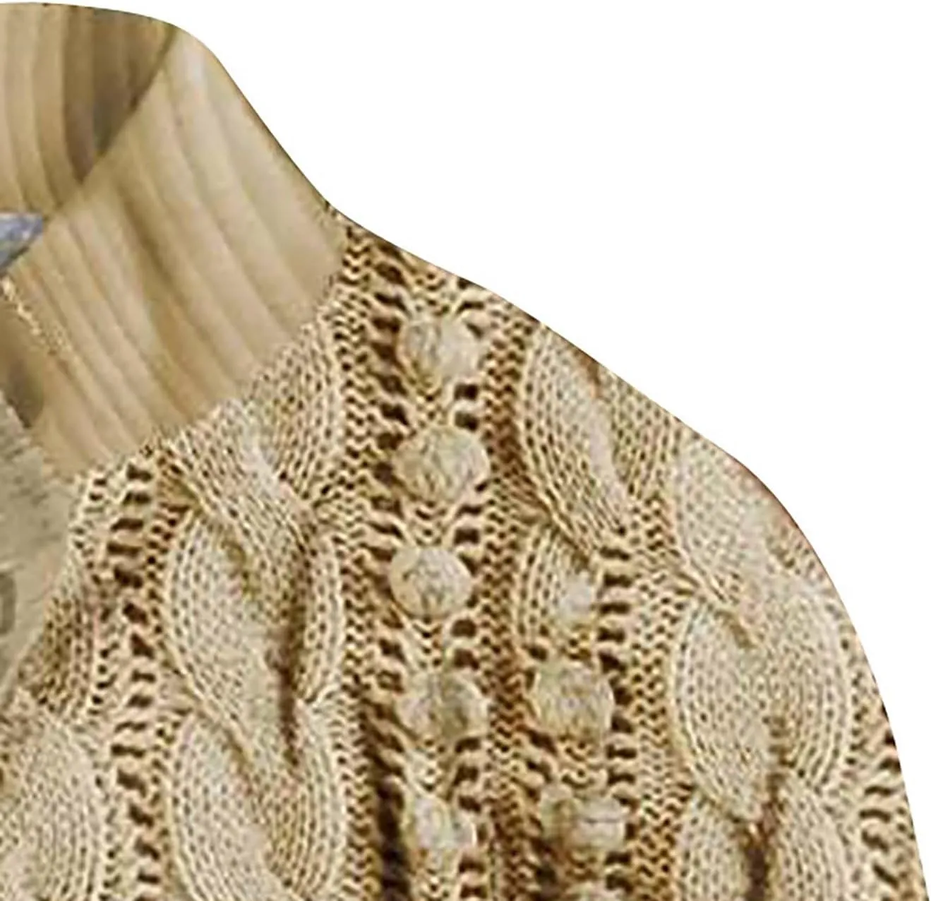 Mens Sweater Fall And Winter Casual Long Sleeved Zipper Shaker Warm Long Sleeved Sweater Tops Men'S Stand Up Collar