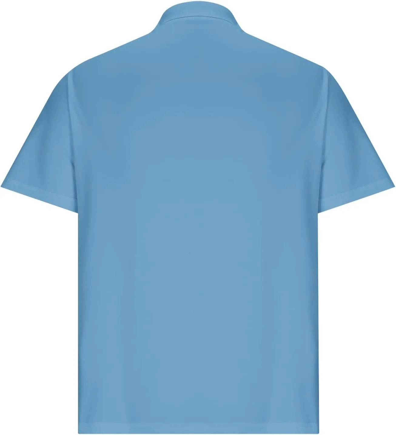 Men's White Golf Shirts, Short Sleeve, Moisture Wicking, Dry Fit, Polo Shirts, Casual Golf Shirts