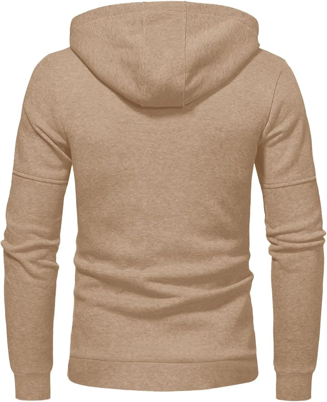 Mens Zip Up Hoodies Heavyweight Fleece Sports Track Jackets Sweatshirts for Gym Running