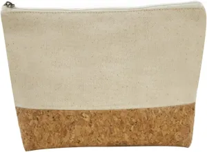 MERRYHAPY Material Toiletry Pouch Wood Grain Makeup Bag Travel Wash Bag Compact Storage for Cosmetics