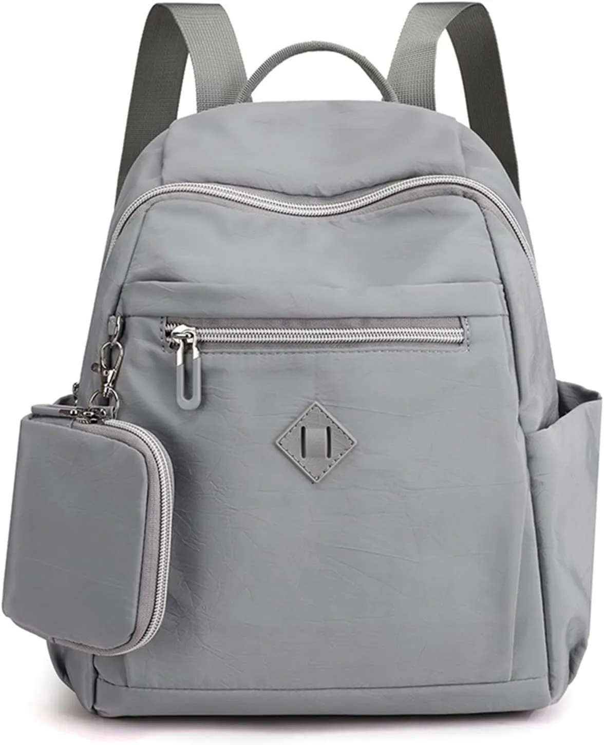 Mini Backpack Purse for Women Convertible Shoulder Bags with Wristlet for Work College Womens Purses Medium Size
