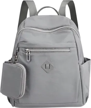 Mini Backpack Purse for Women Convertible Shoulder Bags with Wristlet for Work College Womens Purses Medium Size