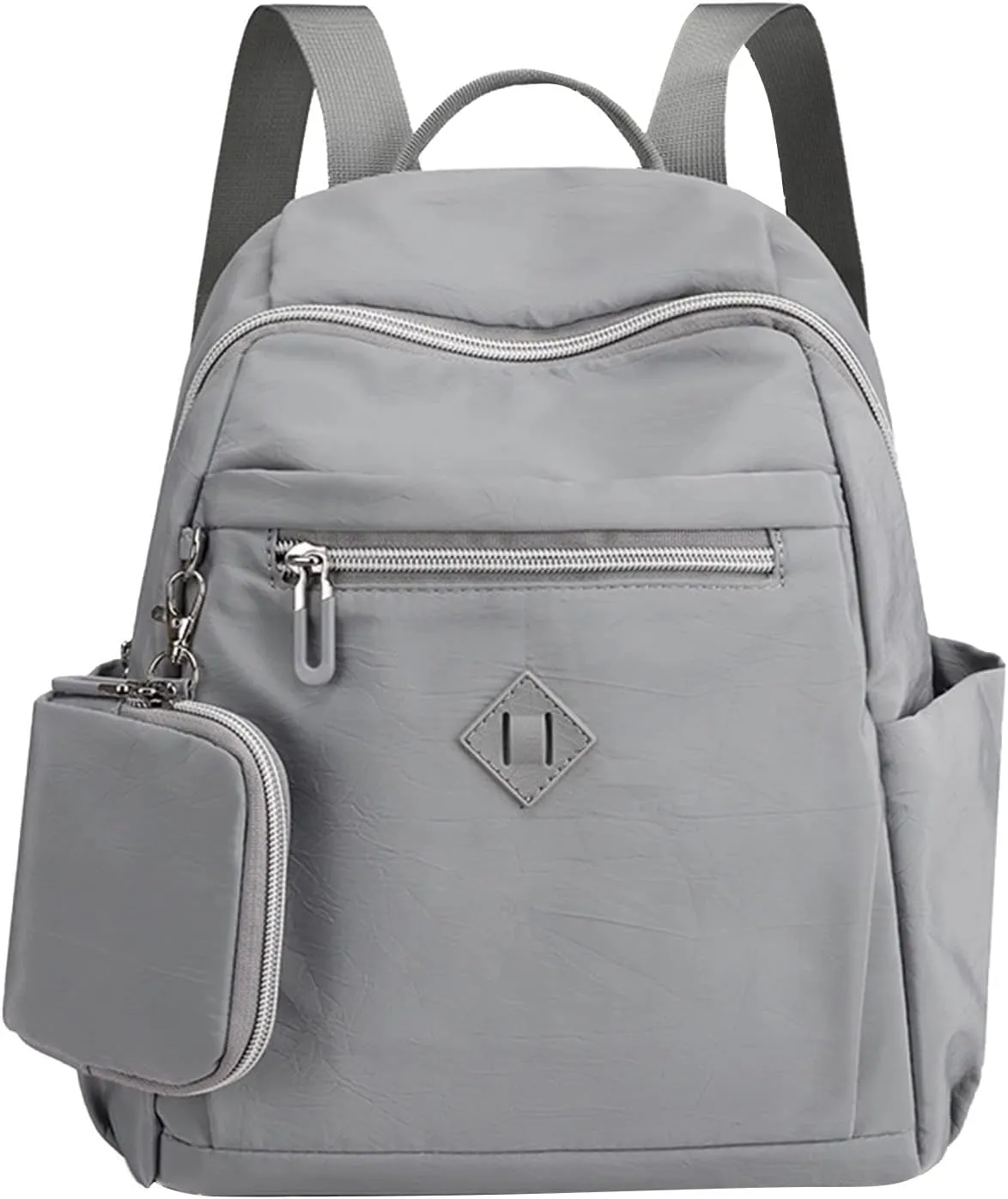 Mini Backpack Purse for Women Convertible Shoulder Bags with Wristlet for Work College Womens Purses Medium Size