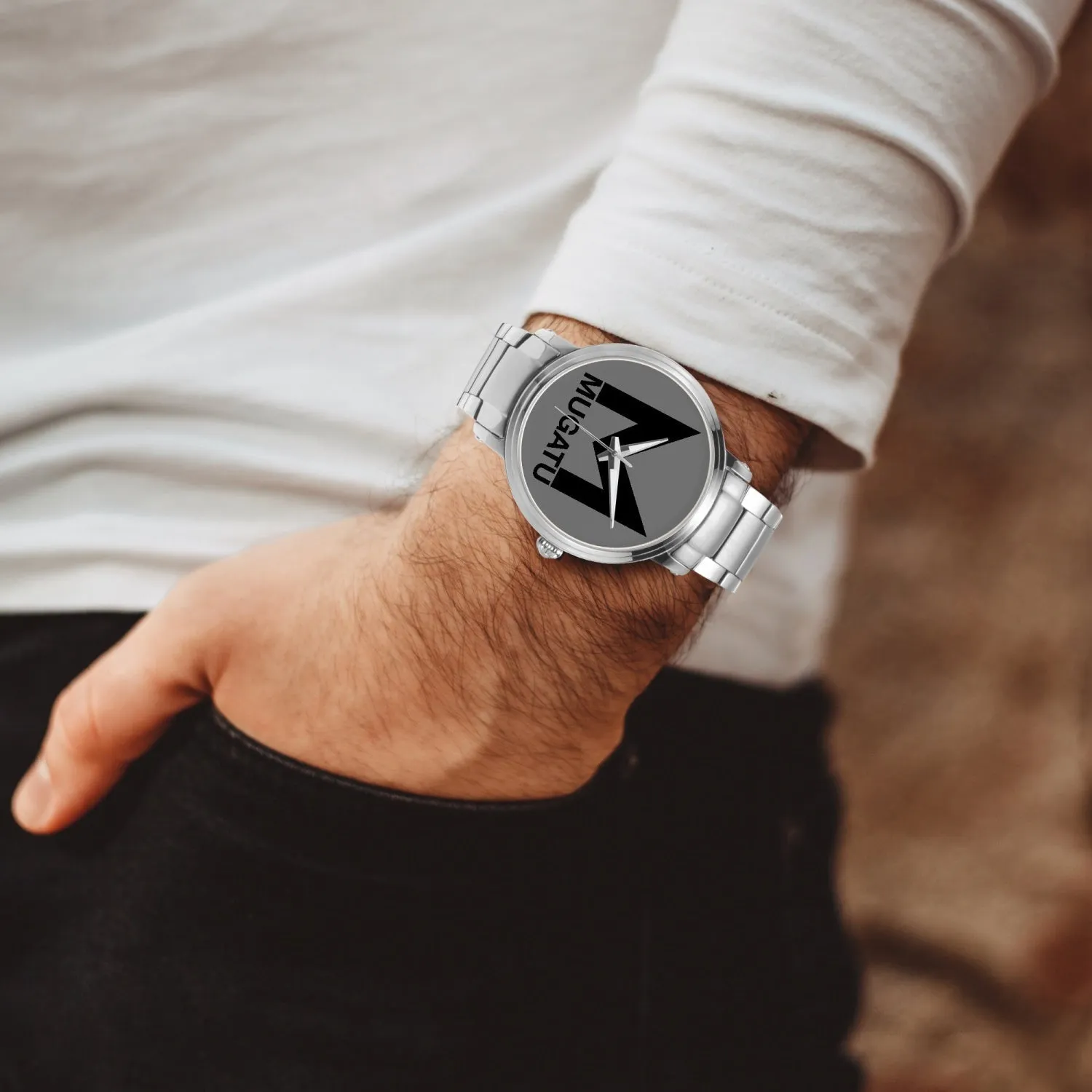Mugatu Zoolander  Steel Strap Automatic Watch