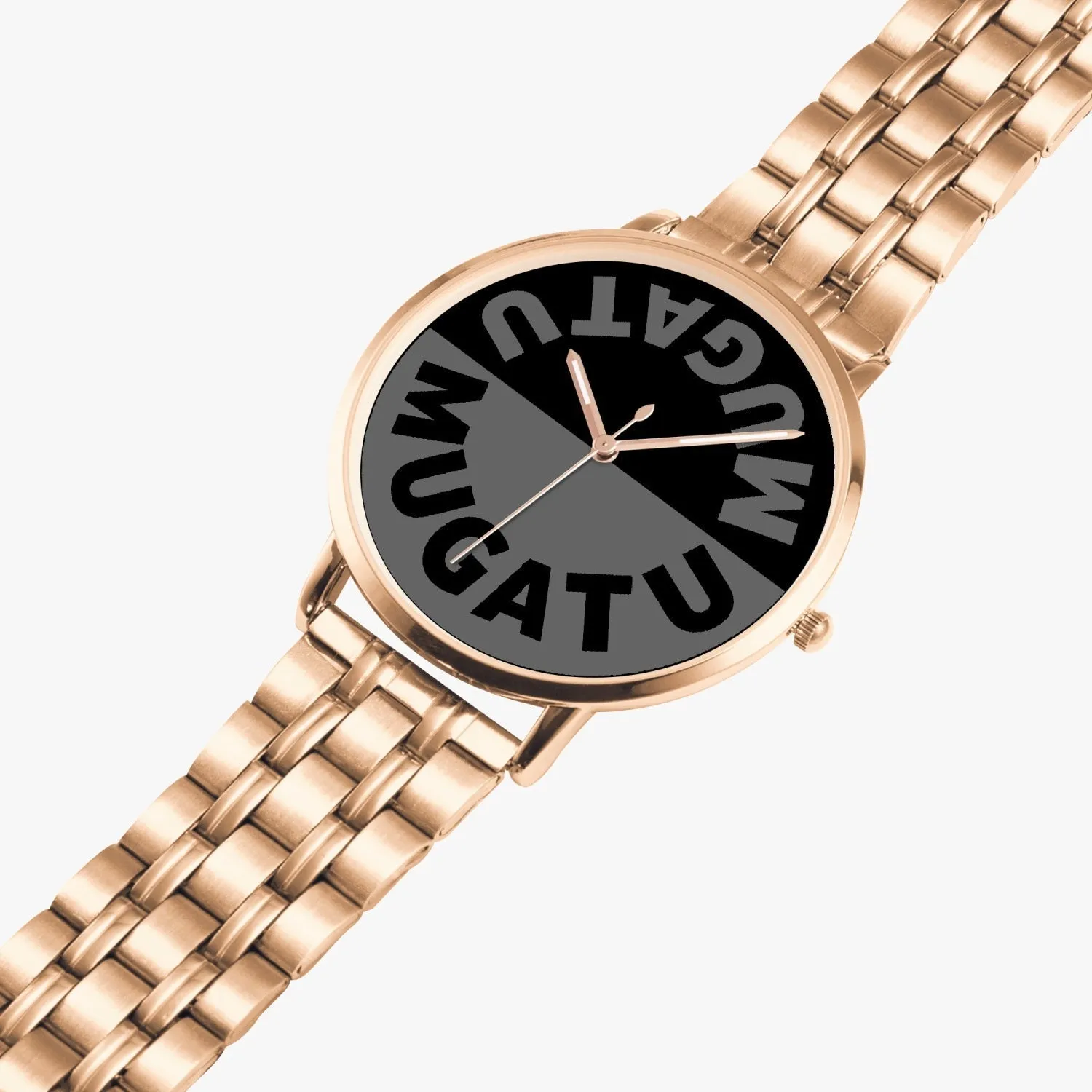 Mugatu zoolander Steel Strap Quartz watch | 42mm